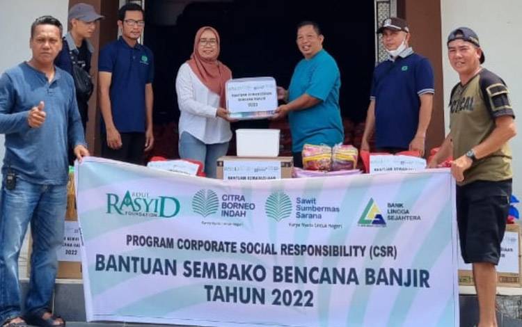 Bantuan Abdul Rasyid Foundation, PT. SSMS, Tbk - CBI Group yang Disalurkan Saat Ini Disesuaikan dengan Kebutuhan Pengungsi Banjir