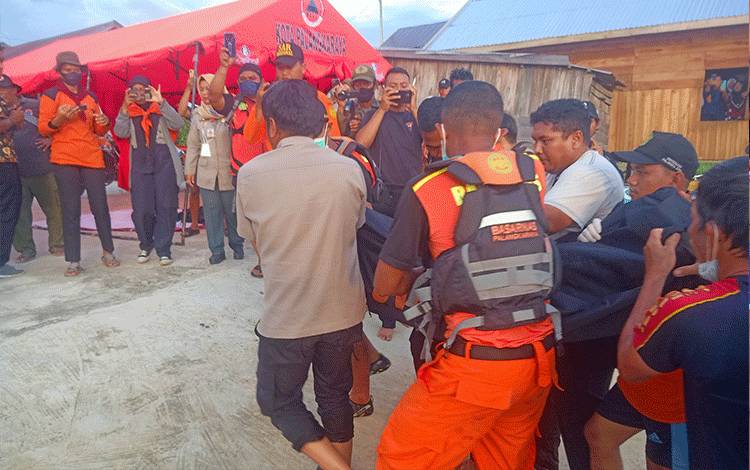 24 Jam Tenggelam di DAS Kahayan, Jasad Bocah 14 Tahun? Ditemukan