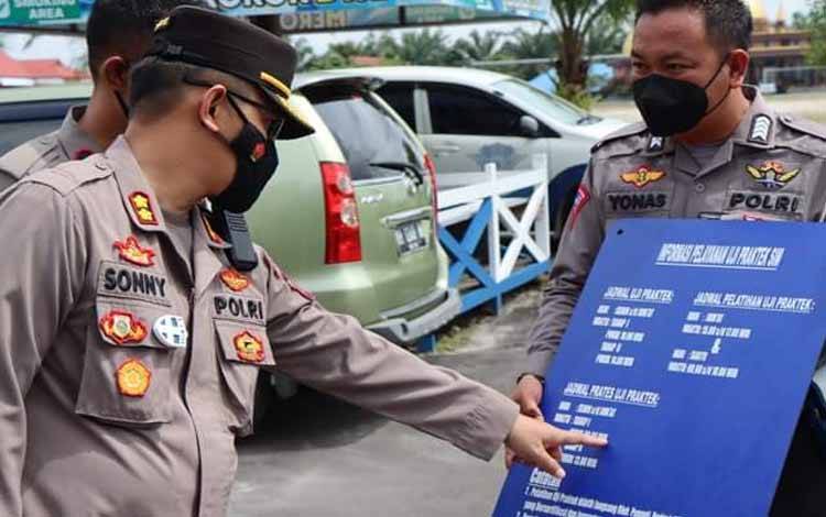 Kapolres Katingan Sidak Satlantas, Ini Tujuannya