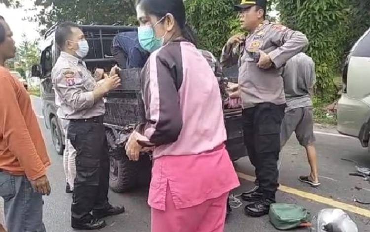 Begini Kronologi Laka Lantas di Km 1 Kasongan - Kereng Pangi Hingga Menewaskan 3 Orang