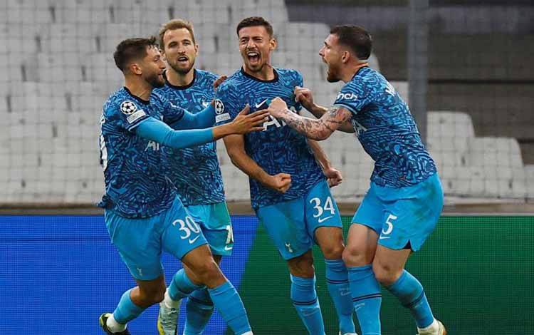 Tottenham Hotspur Lolos ke 16 Besar Usai Kalahkan Marseille 2-1