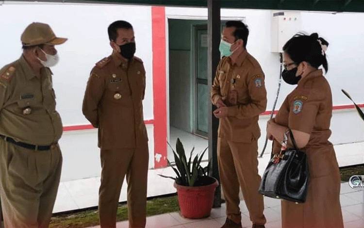 Gedung Instalasi Gawat Darurat dan Laboratorium RSUD Puruk Cahu Direnovasi