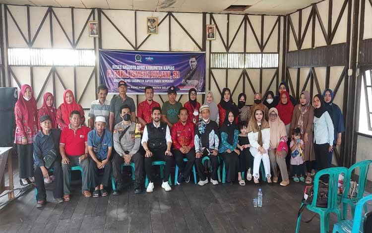 Reses di Desa Pulau Telo, Anggota DPRD Kapuas Ini Serap Aspirasi Masyarakat