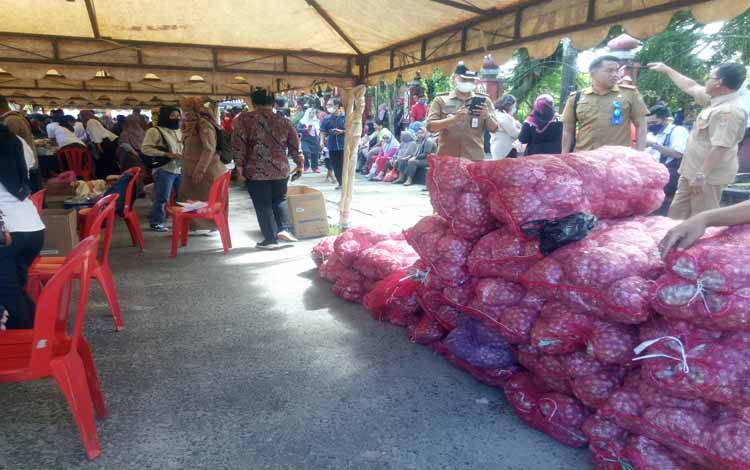 Kuala Kuayan Dapat Bantuan Pengembangan Bawang Merah dari Kementrian Pertanian