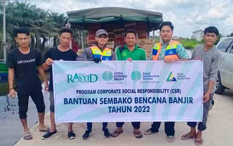 CBI Group Kerja Sama dengan KTH Komunitas Karya Masoraian Salurkan Bantuan Bagi Korban Banjir