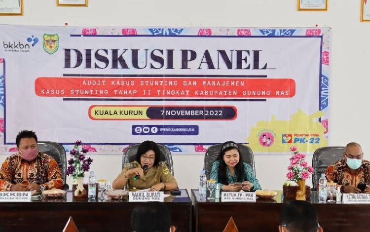 Diharapkan Stakeholder Berkomitmen Bekerja Sama Turunkan Angka Stunting di Gunung Mas