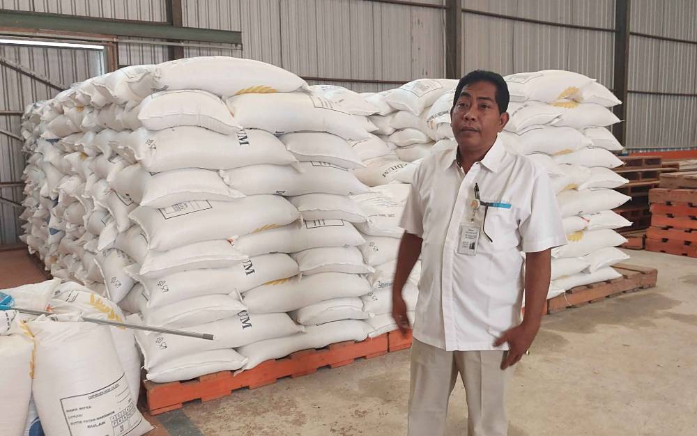 Jelang Akhir Tahun, Bulog Kapuas: Stok Beras Aman