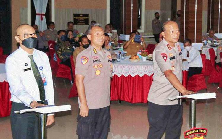 Mudahkan Pengawasan Anggaran, Polda Kalteng Luncurkan Aplikasi Ampoh Isen Mulang