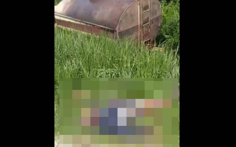 Truk Tangki Tabrak Pemotor Hingga Tewas di Sudirman Km 17 Sampit