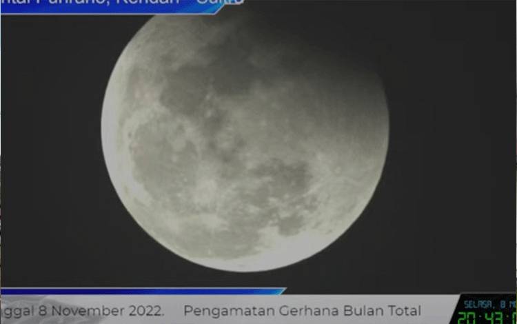 Langit Berawan, Fase Gerhana Bulan Tidak Dapat Disaksikan di Kobar