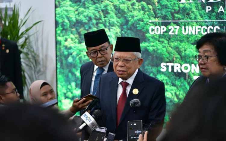 Wapres: Indonesia Terus Lakukan Langkah Konkret atasi Krisis Iklim