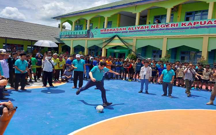 Sempat Vakum karena Pandemi, Kejuaraan Futsal MAN Cup XIV Kapuas Kembali Digelar