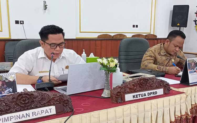Seluruh Fraksi Terima Pengajuan Nota Keuangan dan Raperda APBD 2023