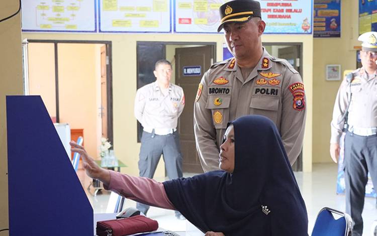 Kapolres Lamandau: Jangan Ada Lagi Pungli di Satpas SIM