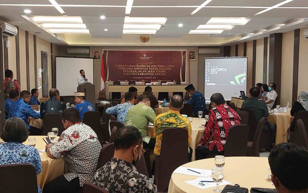 KPU Kapuas Kenalkan Aplikasi SIAKBA Permudah Calon Anggota Badan Ad Hoc Ikuti Proses Pendaftaran?
