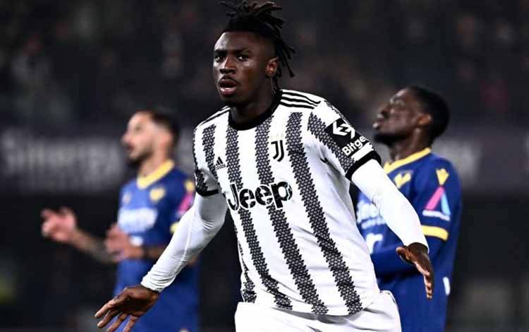 Moise Kean Bawa Juventus Loncat ke Peringkat Tiga