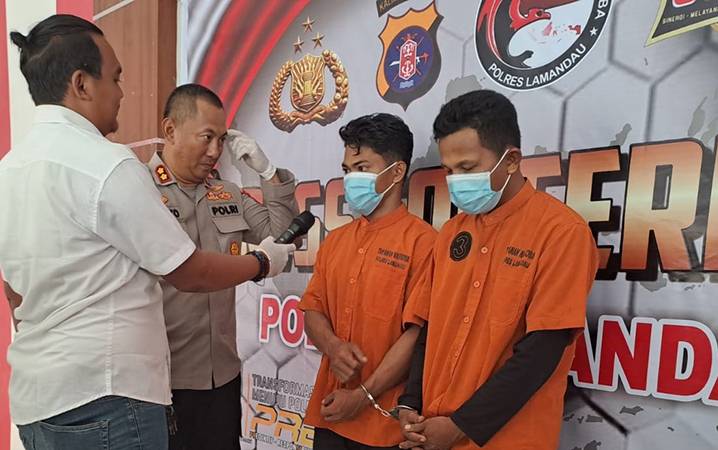 Bawa 1 Ons Sabu, 2 Pemuda Diringkus Polisi di Lamandau