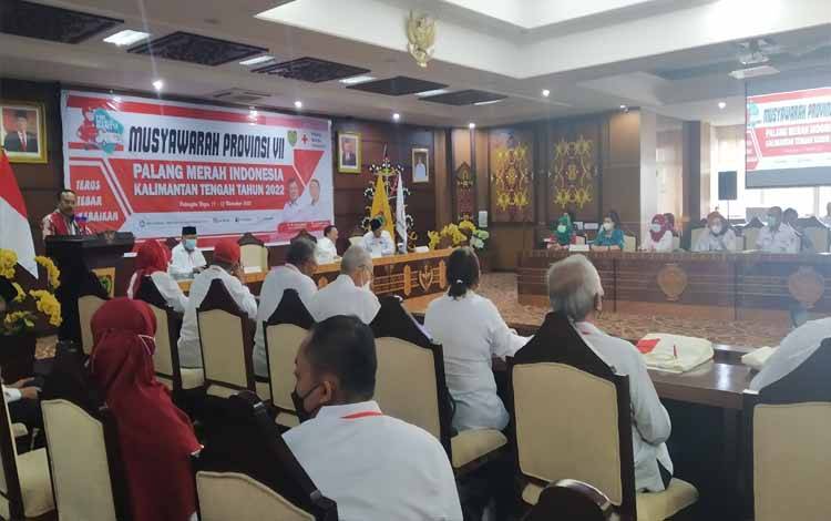 PMI Provinsi Kalteng Gelar Musprov ke VII