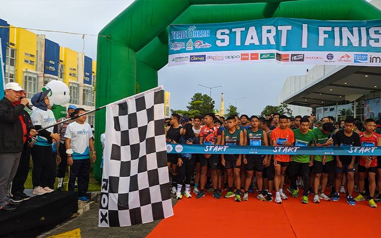 Lomba Lari 6 Kilometer Diikuti Peserta dari Sejumlah Kabupaten, Begini Kata Bupati Kotin?