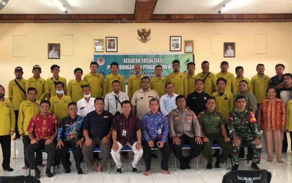 UPT KPHP Mentaya Hulu Seruyan Tengah Ajak Masyarakat Lindungi dan Amankan Hutan