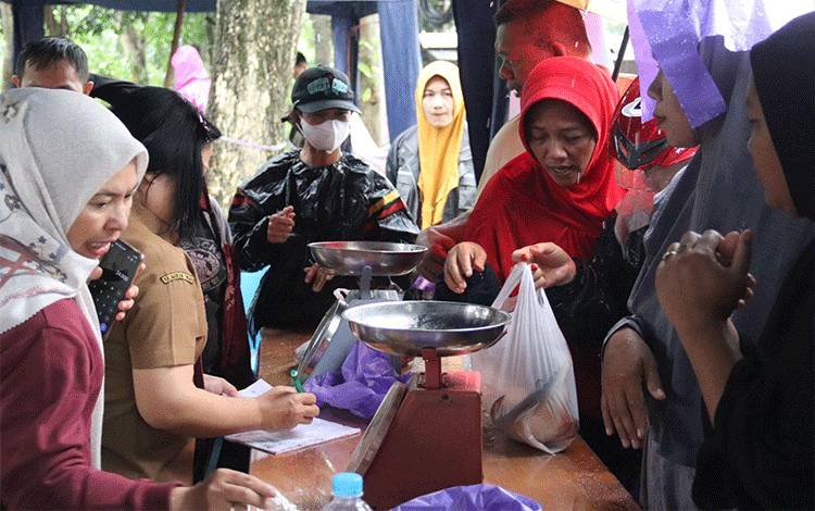Pasar Penyeimbang Pulang Pisau Kembali Dibuka