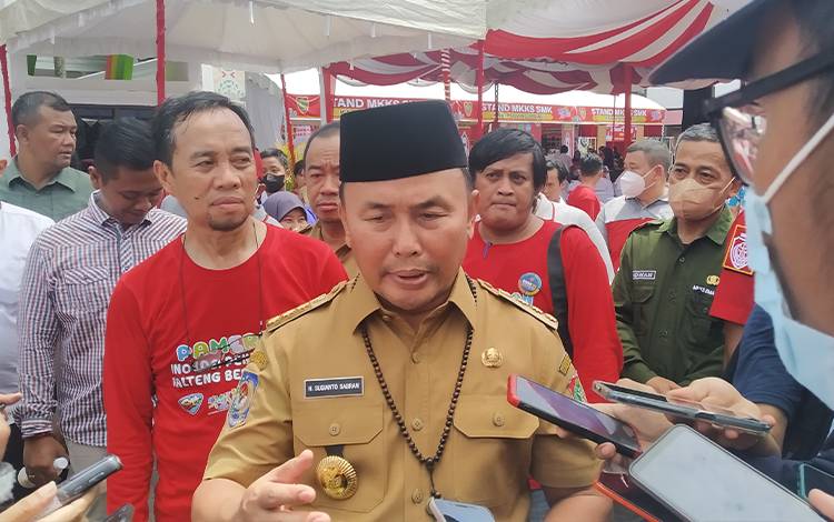 Gubernur Kalteng Minta Kepala Daerah Antisipasi Lonjakan Inflasi