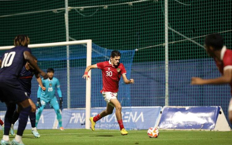 Justin Hubner: Timnas U-20 Indonesia tak Percaya Diri Kontra Prancis