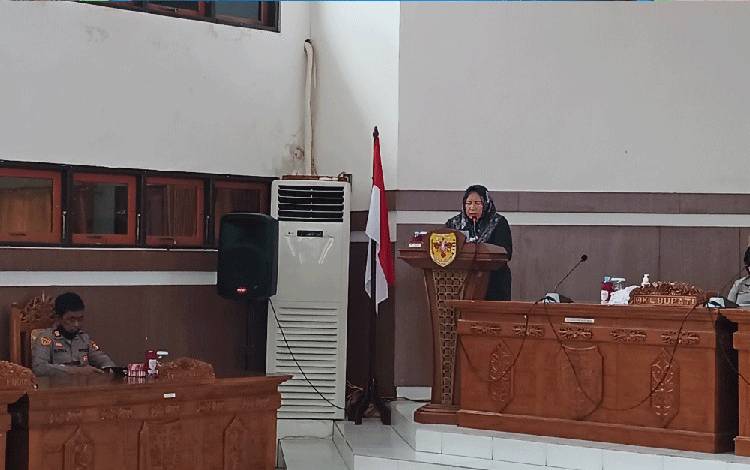 Fraksi Golkar DPRD Gunung Mas Minta Dinkes Terus Berupaya Turunkan Angka Stunting
