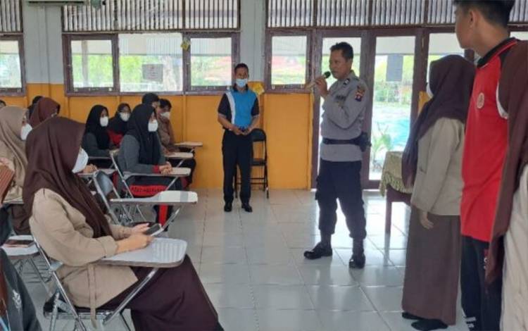 Satbinmas Polres Kapuas Lakukan Penyuluhan Sasar Sekolah, Ini Tujuannya