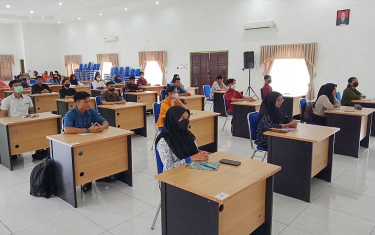 BKPSDM Barito Timur Adakan Try Out untuk Calon Praja IPDN