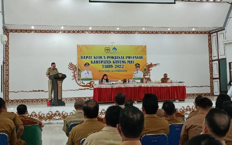 Diharapkan Rapat Pokjanal Posyandu Kabupaten Gunung Mas Bisa Atasi Kendala