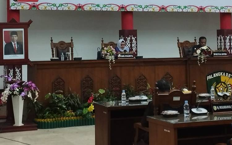Begini Jawaban Pemko Terhadap Pandangan Umum Fraksi DPRD Atas RAPBD 2023