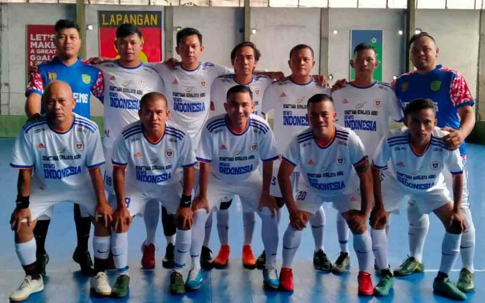 Menang 8-2 Atas Kepri, Tim Futsal PWI Kalteng Buka Peluang Lolos 8 Besar