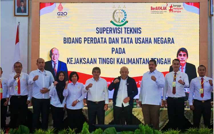 Jamdatun Lakukan Supervisi Teknis ke Kejati Kalteng