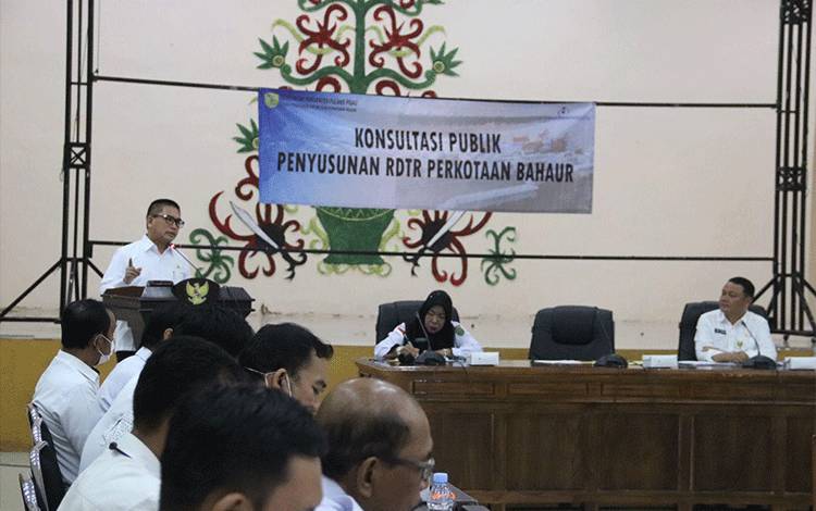 Pemkab Pulang Pisau Konsultasi Publik Penyusunan RDTR Perkotaan Bahaur