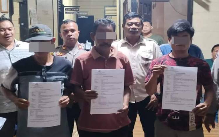 Terapkan Restorative Justice, 3 Warga Pencuri Sawit Bebas di Katingan