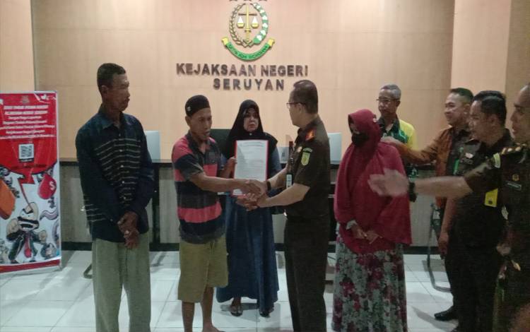 Restorative Justice, Kejaksaan Negeri?Seruyan Hentikan Penuntutan Kasus Pencurian