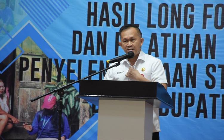 Ini Harapan Sekda Kapuas dari Sosialisasi Indikator Hasil Long Form Sensus Penduduk