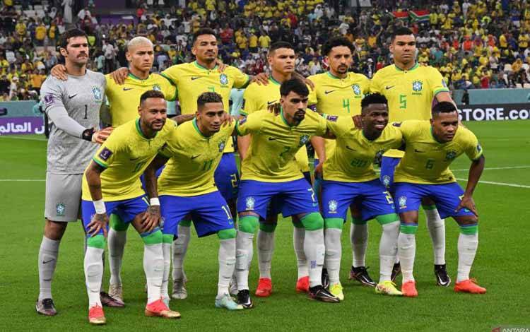 Bek Timnas Swiss Optimistis Brazil Bisa Dikalahkan