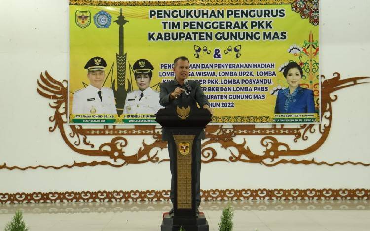 Bupati Gunung Mas: Keluarga Mempunyai Arti Besar dalam Proses Pembangunan