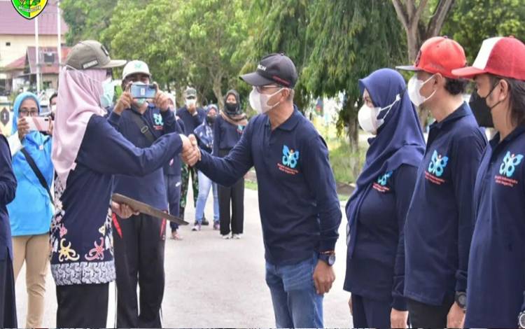 10 Kelurahan Lokus Germas di Palangka Raya Punya Semboyan Unik Edukasi Warga