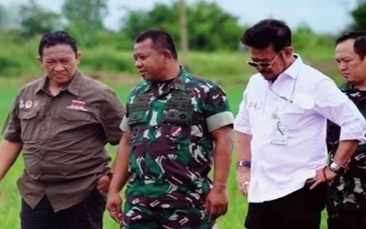 Danrem 102 Panju Panjung: Harus Satu Frekuensi Dukung Keberhasilan Food Estate
