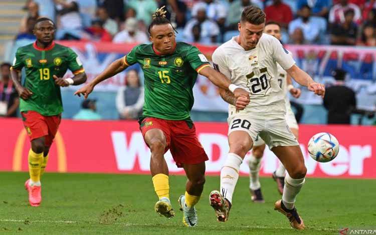 Laga Kamerun Lawan Serbia Berakhir Imbang 3-3