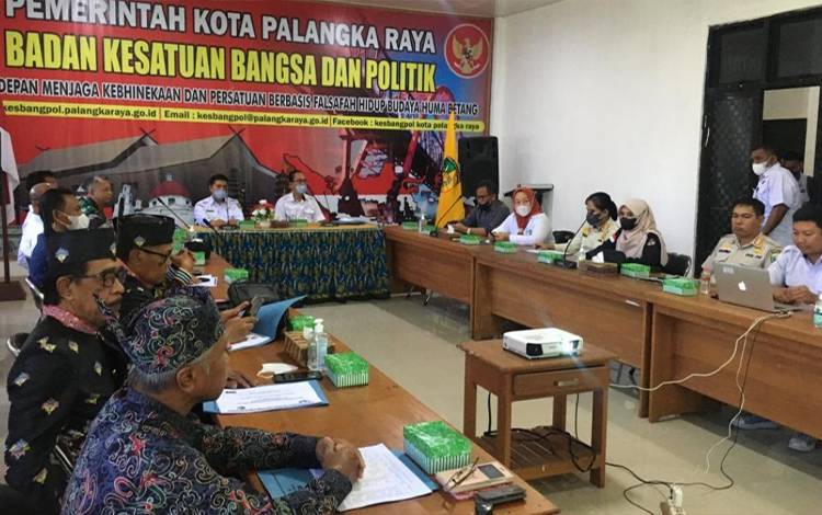 Kesbangpol Palangka Raya Gelar Rapat Koordinasi Sambut Pesta Demokrasi 2024