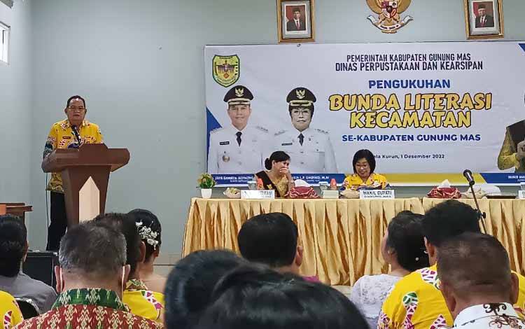Dinas Perpustakaan dan Kearsipan Gunung Mas Dorong Adanya Perpustakaan di Setiap Kecamatan