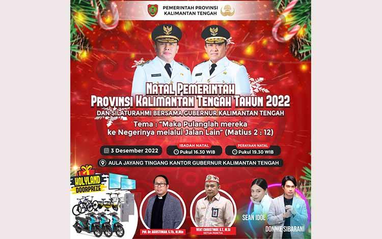 Pemprov Kalteng Akan Gelar Perayaan Natal Bersama