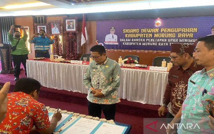 Pemkab Murung Raya Tetapkan UMK 2023 Sebesar Rp 3.488.798