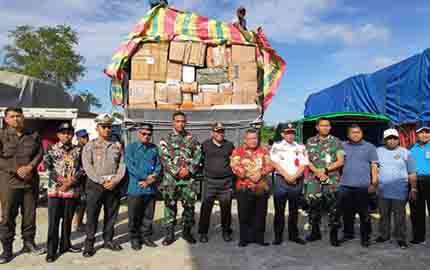 Plt Sekda Kobar Resmikan Abon Muda Upaya Kurangi Aktivitas Bongkar Muat Barang di Pinggir Jalan