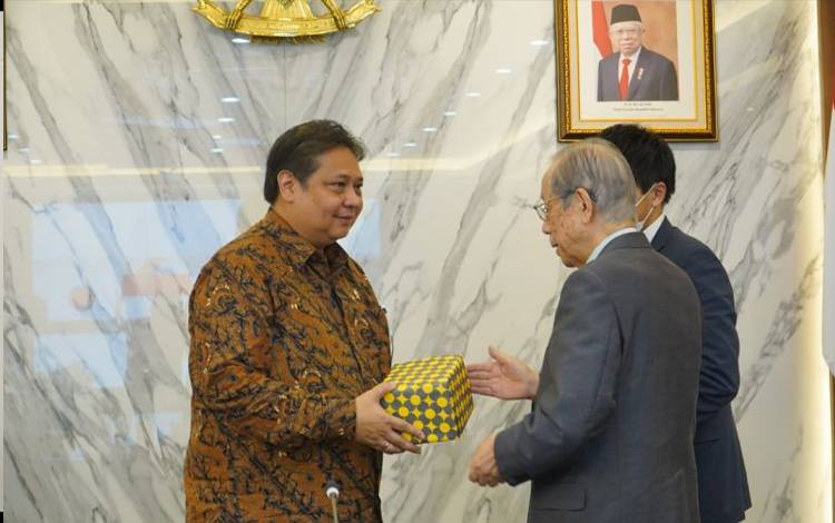 Menko Airlangga dan Presiden Japinda Bahas Mitigasi Perubahan Iklim