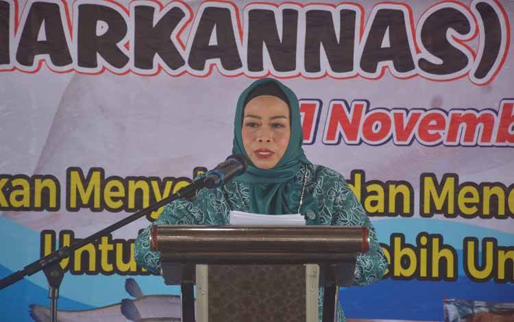 Ketua TP PKK Seruyan Ajak Warga Perbanyak Konsumsi Ikan